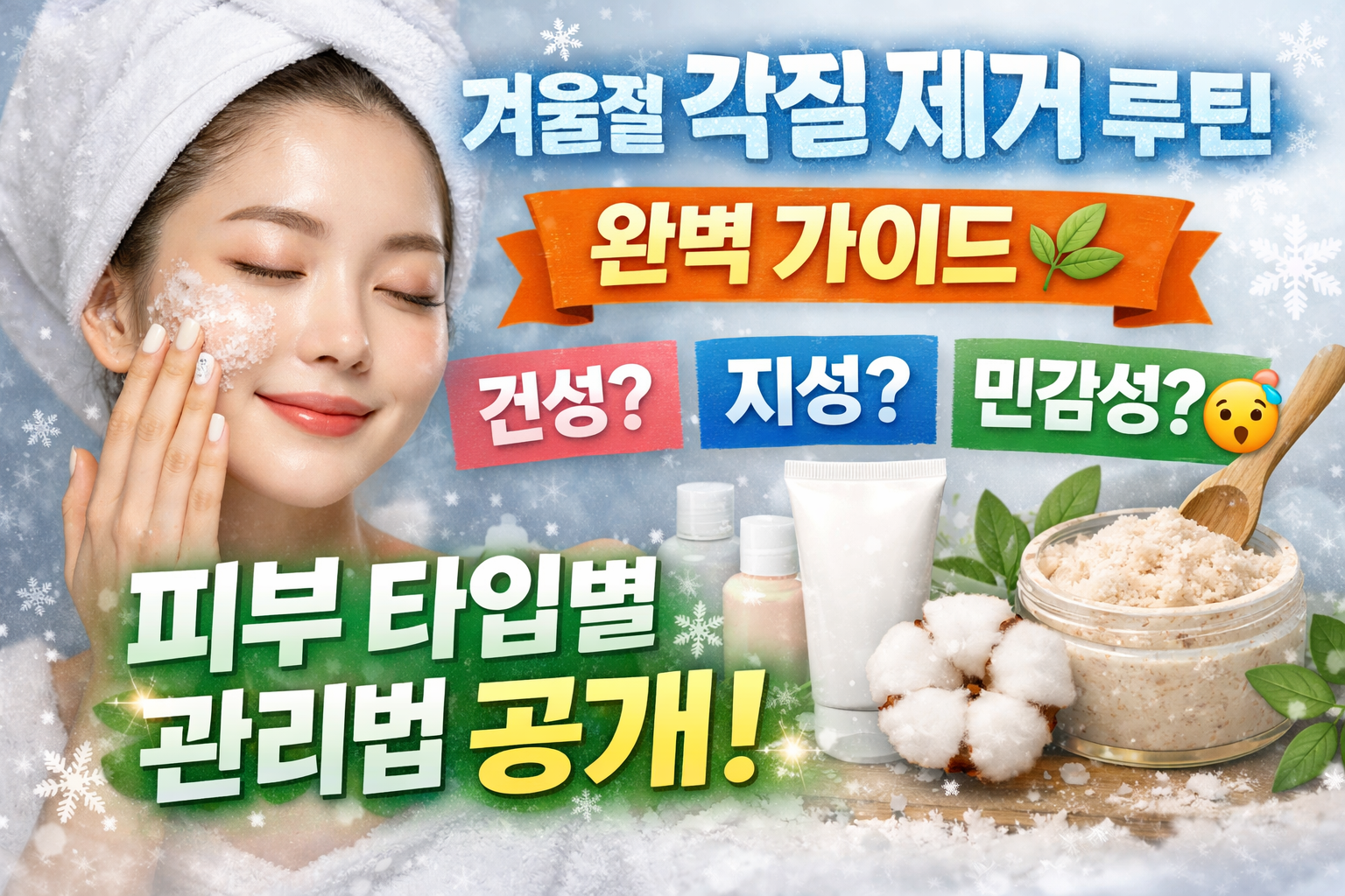 겨울철 각질 제거