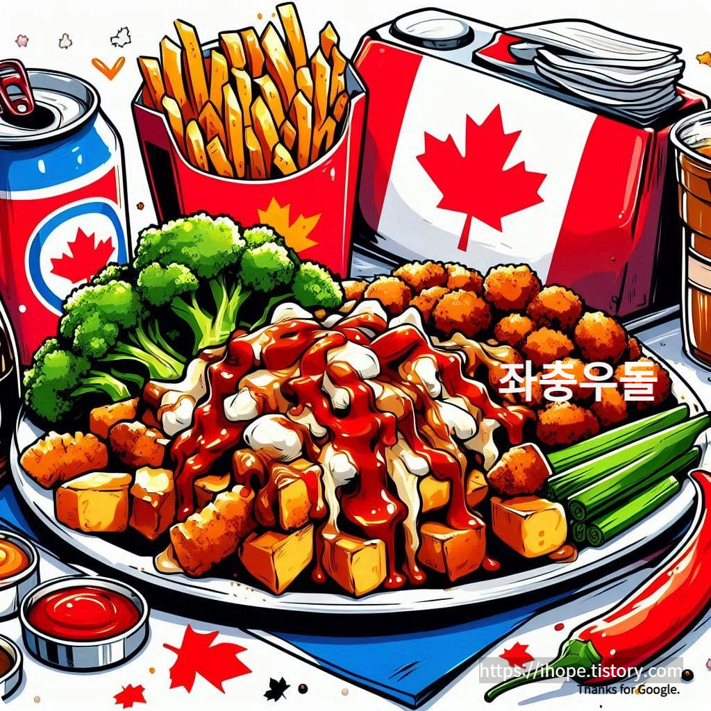 Canada's representative food, poutine