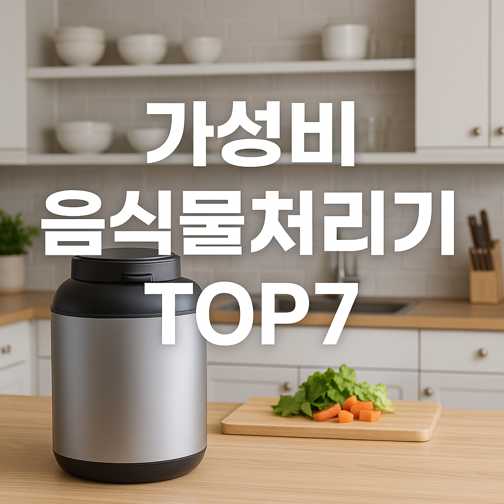 가정용 씽크대 음식물 처리기