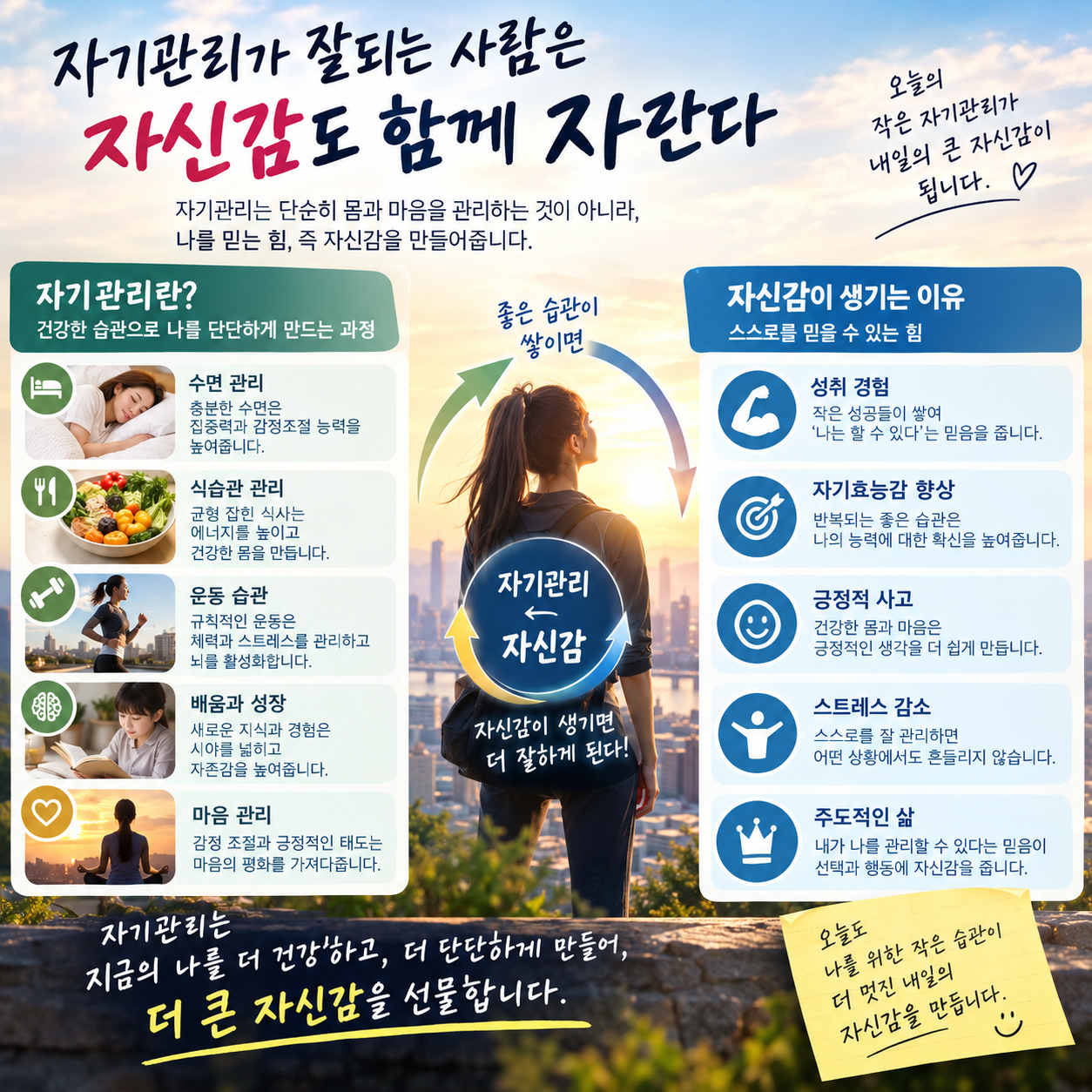 자기관리와 자신감