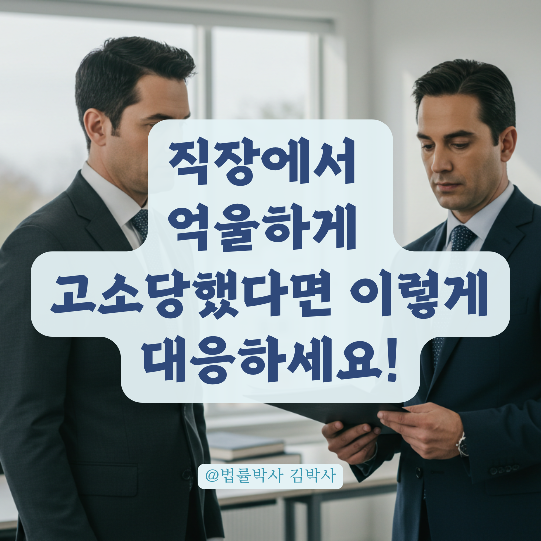 직장 내 허위 고소로 피해 입었다면, 무고죄 성립 조건부터 확인하세요.
