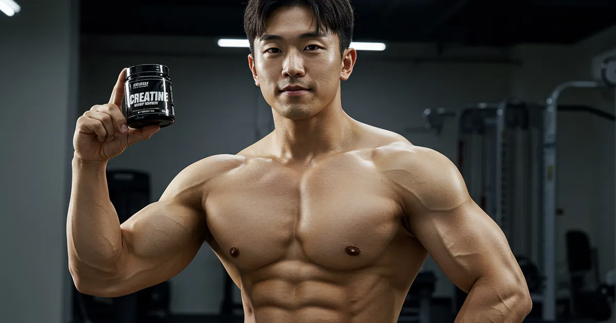 크레아틴 남자 이미지