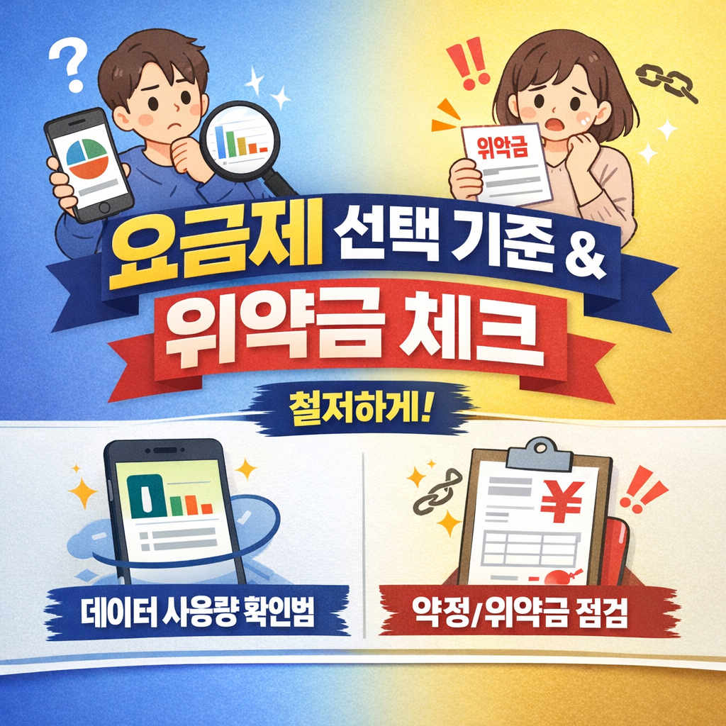 요금제 선택기준