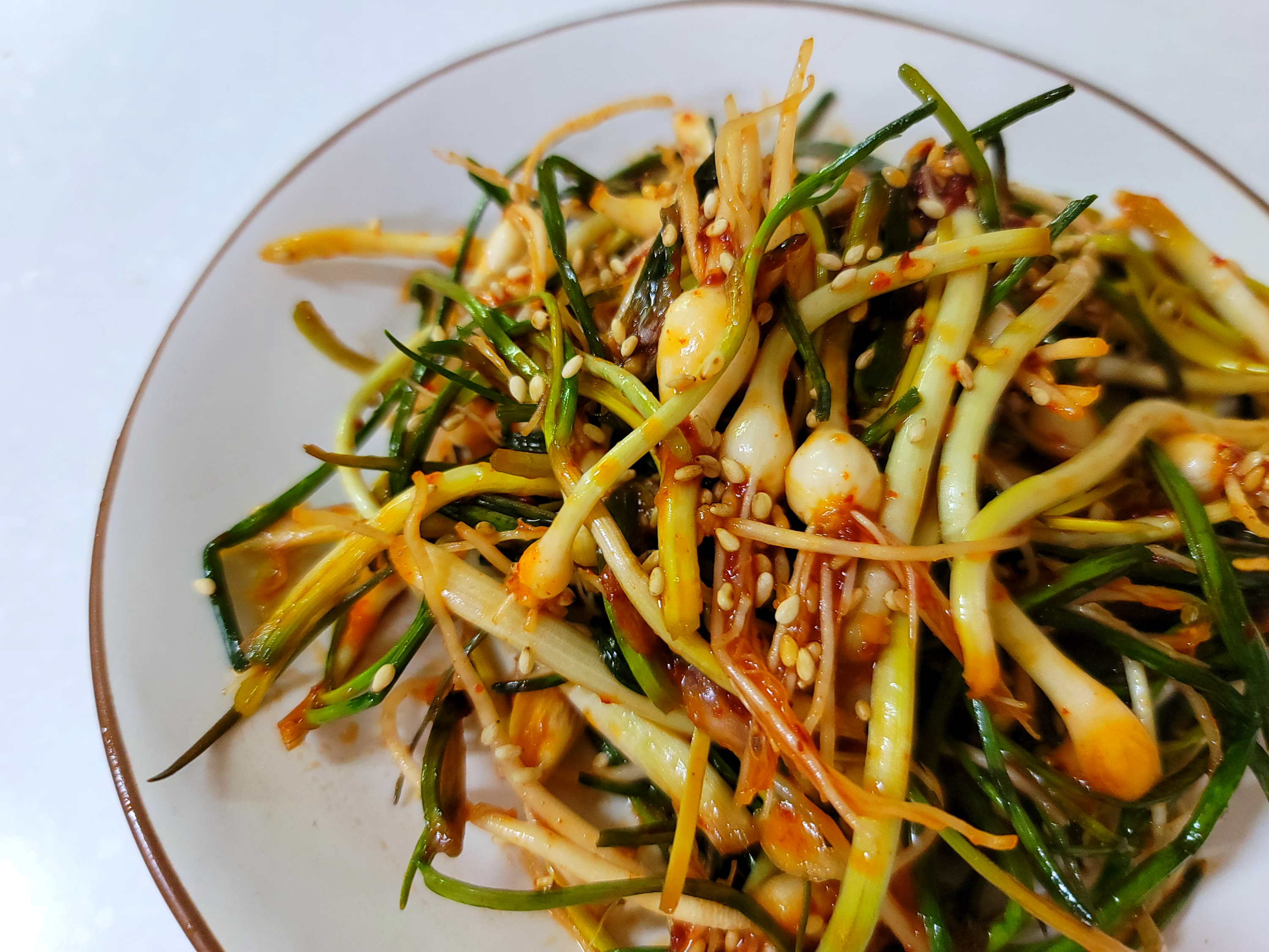 달래무침 만드는 법