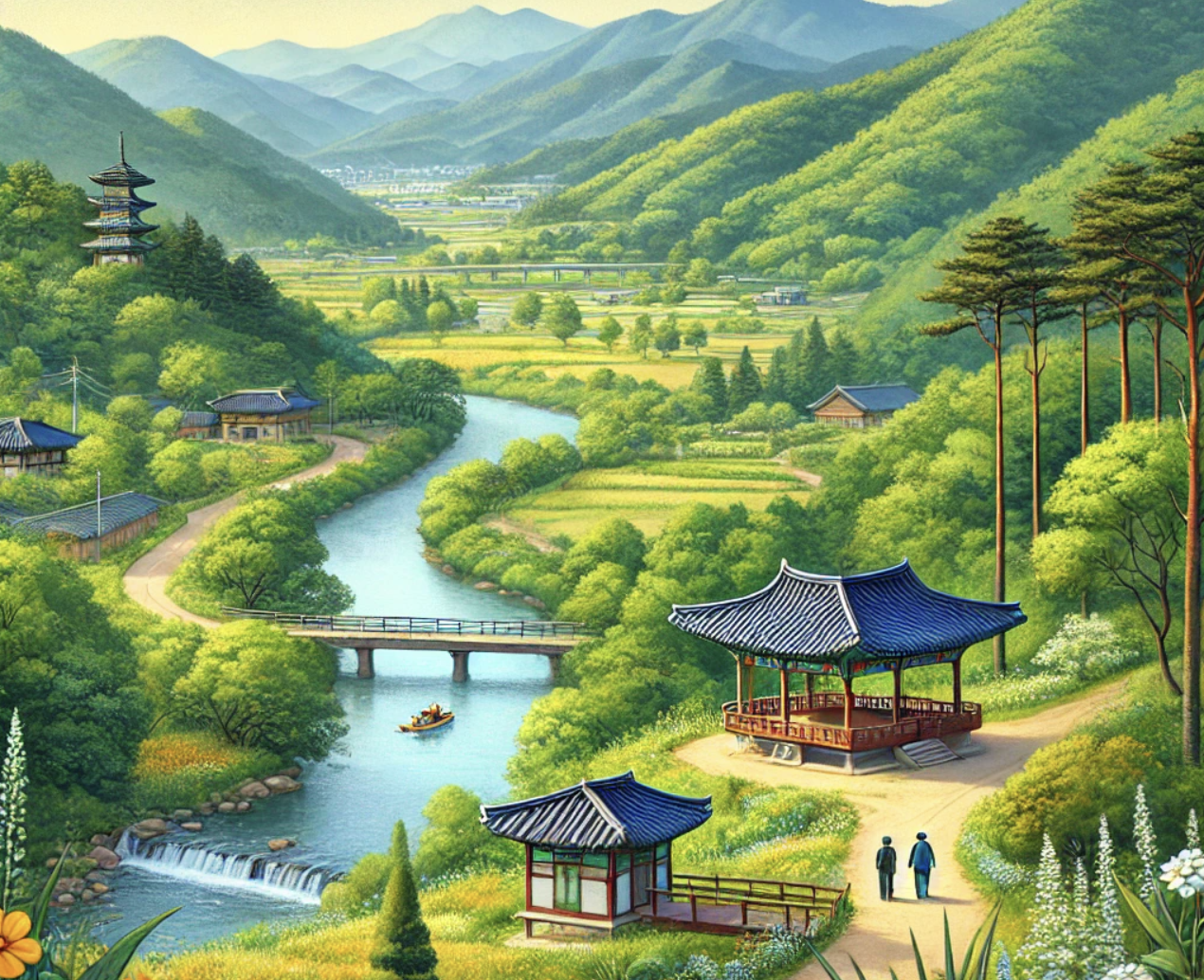 충북 옥천 여행 관련 사진