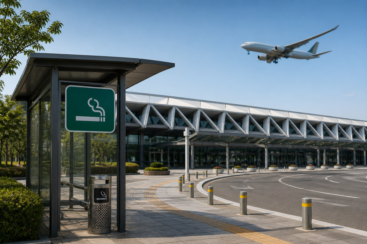 대구공항 흡연실 위치 총정리｜출국 전 꼭 알아야 할 흡연 가능 구역 지도 안내 관련 사진