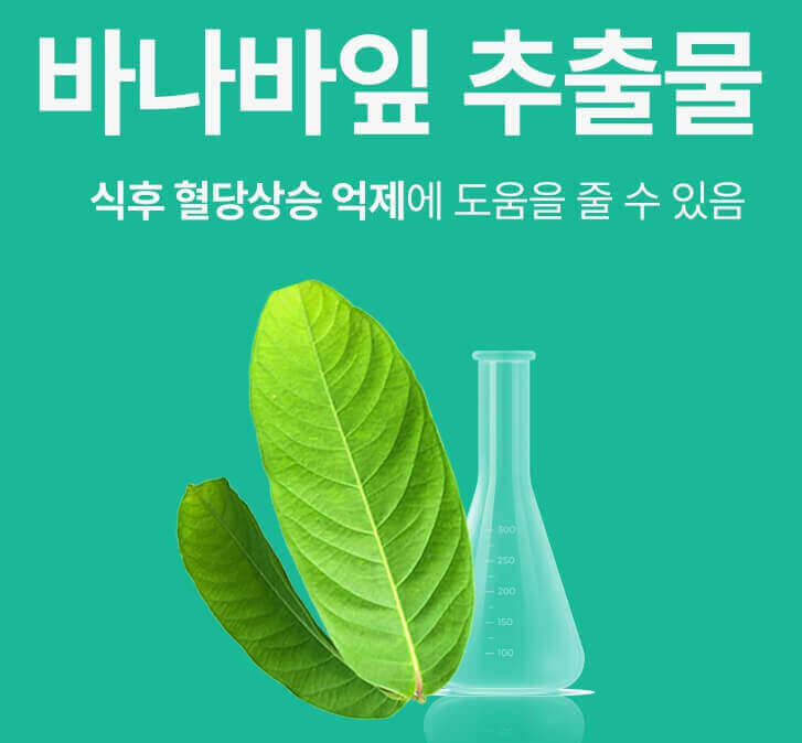 큐라에스 바나바잎 추출물