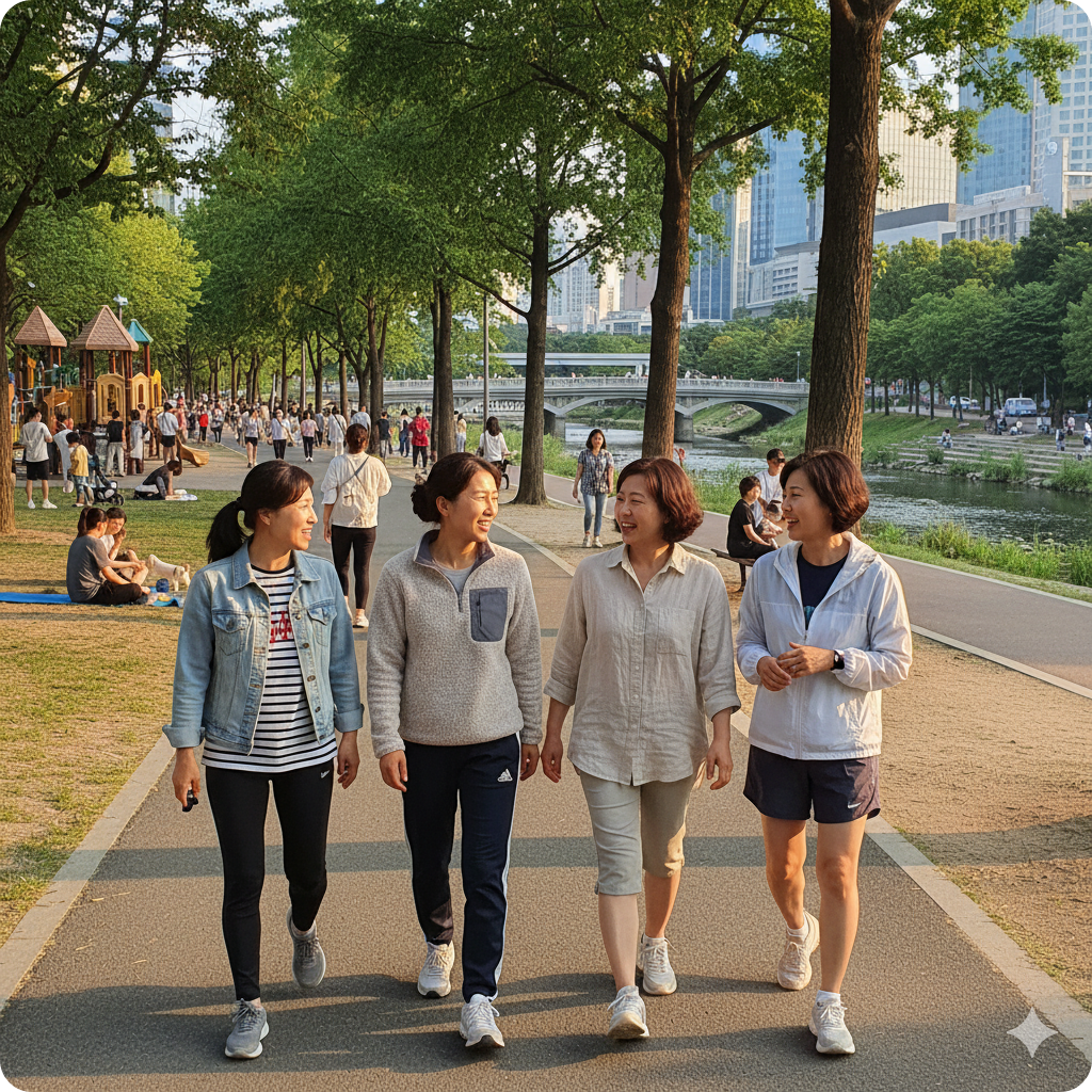 40대 여성 건강. 생활습괸, 맞춤루틴