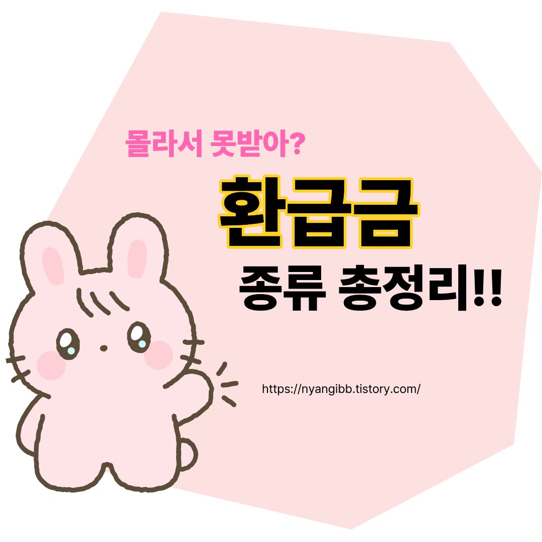 몰라서 못 받는 생활 속 환급금 종류 총정리 관련 사진