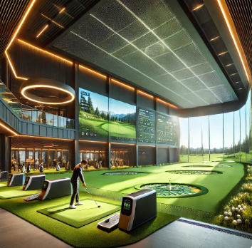 인도어골프장사진