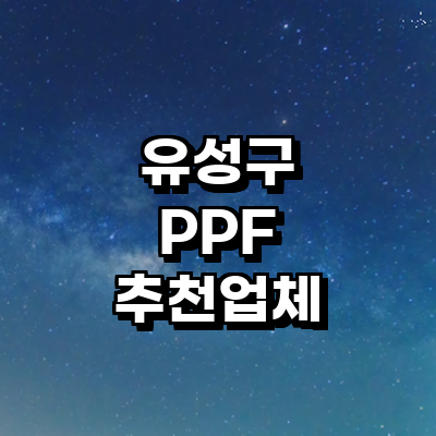 대전 유성구 ppf