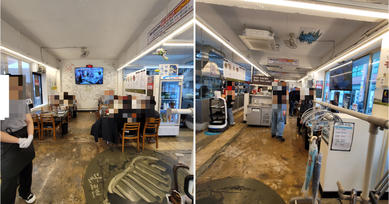 월미도 달쭈꾸미 내부