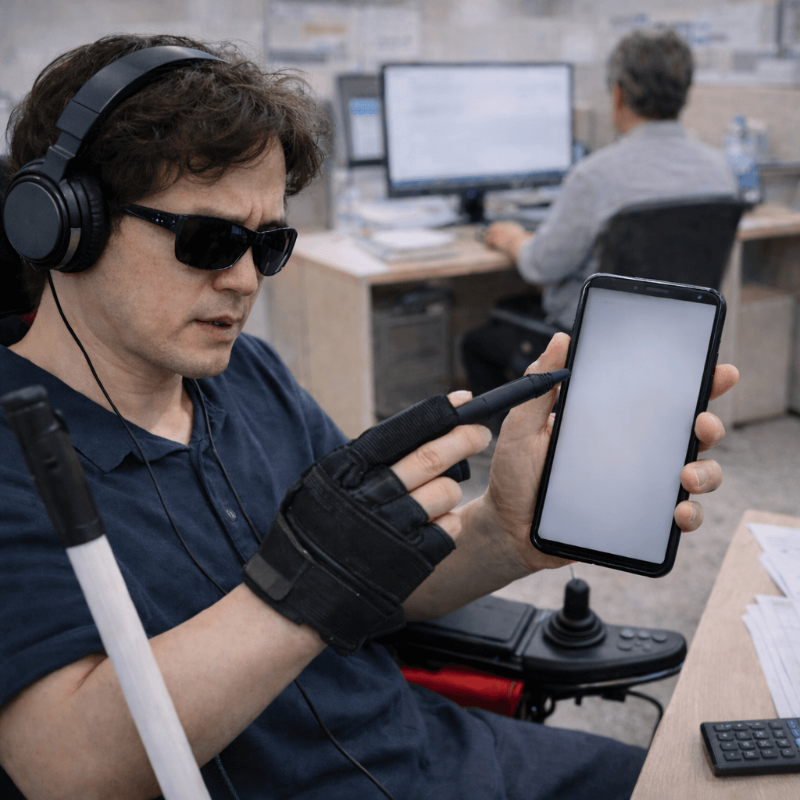 본인인증 단계에서 막히는 장애인 디지털 접근성의 현실, 공공 디지털 서비스의 첫 장벽