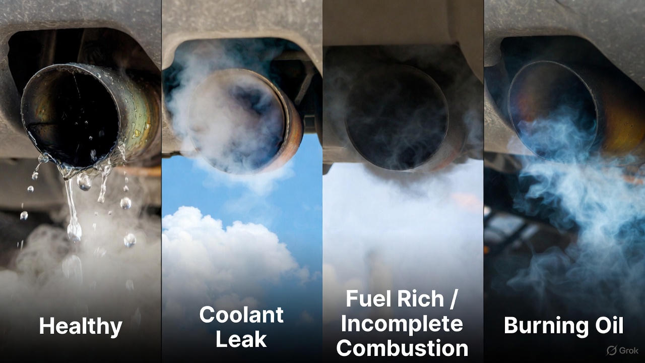 자동차 배기구 관련 사진