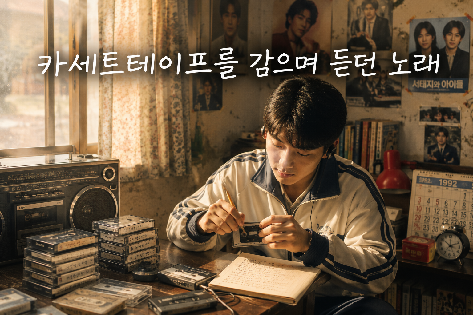 카세트테이프를 감으며 듣던 노래