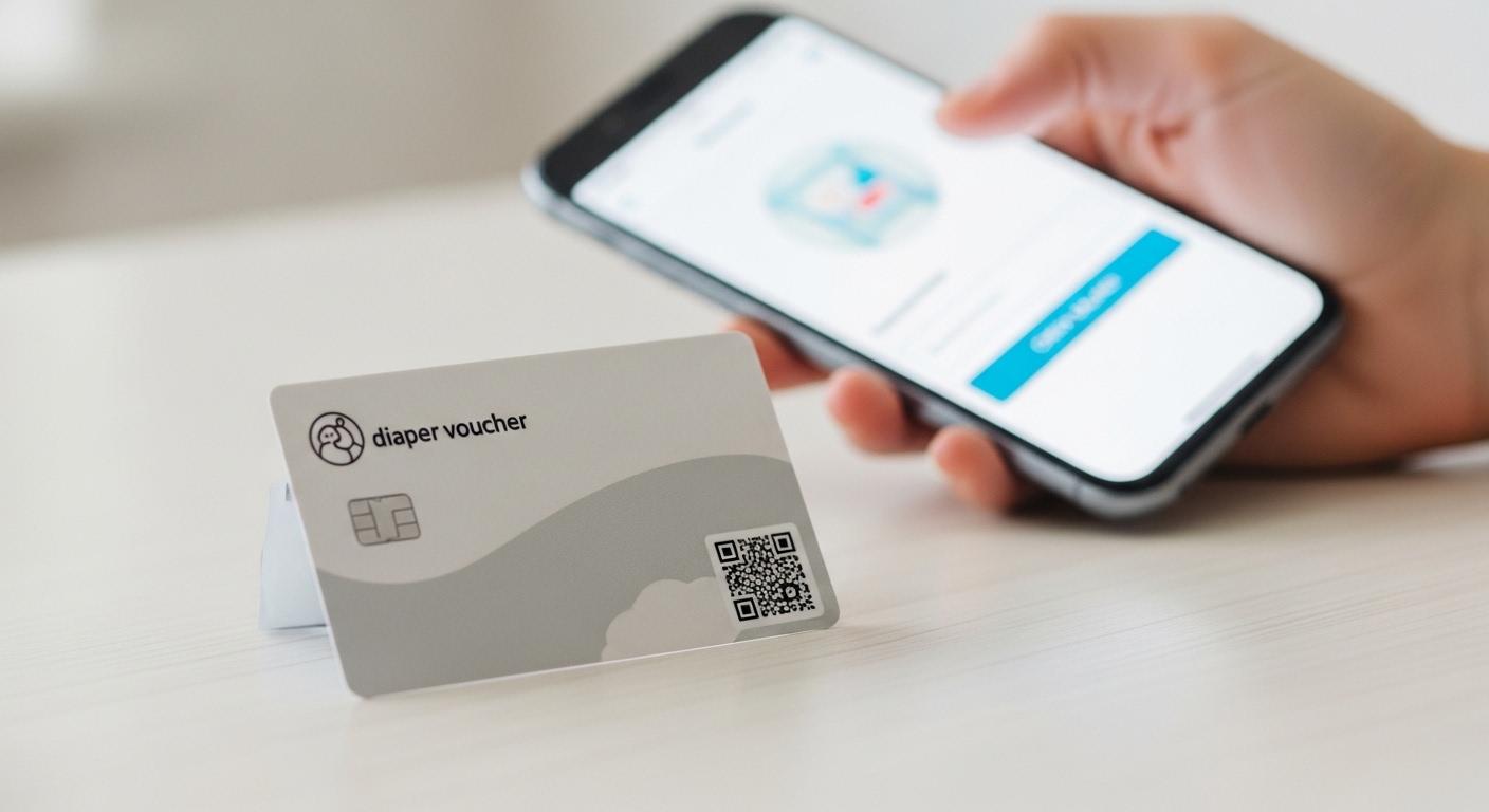 기저귀 바우처 잔액확인