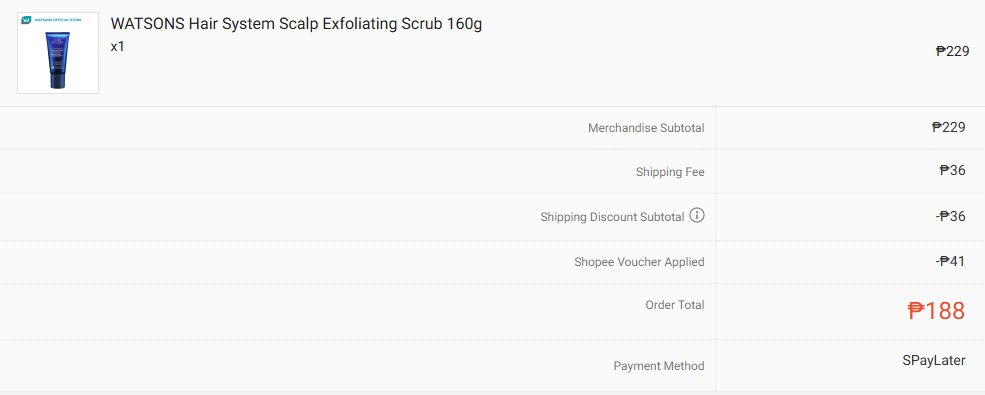 Hair System by Watsons Scalp Scrub Review