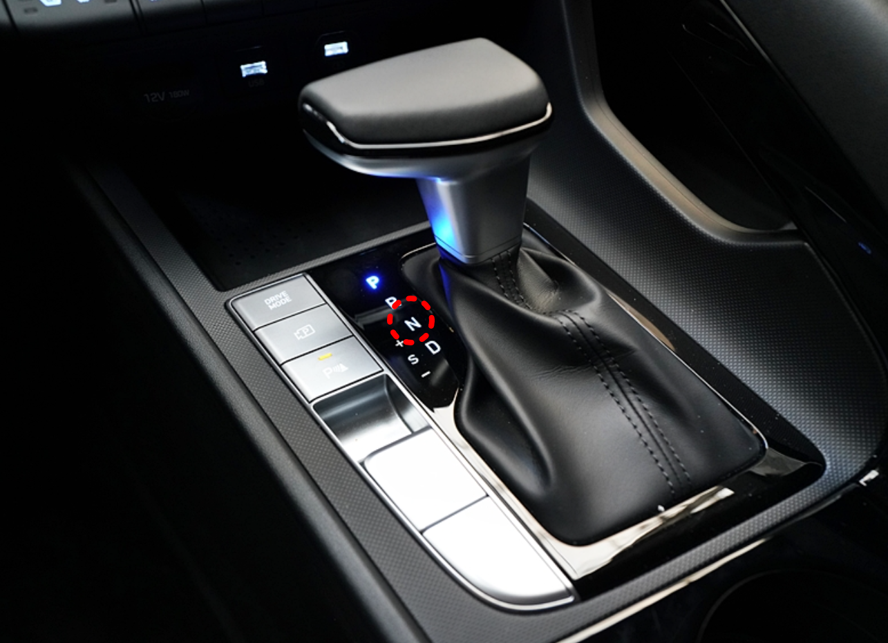 아반떼CN7-중립주차방법