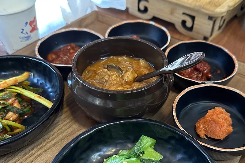 시래마을 시래기 솥밥 반찬