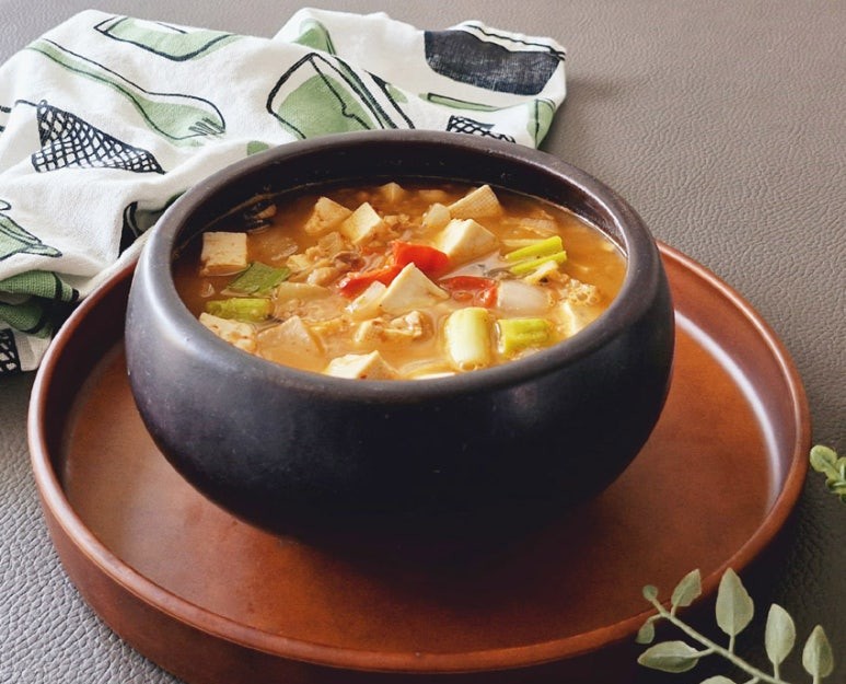 청국장찌개