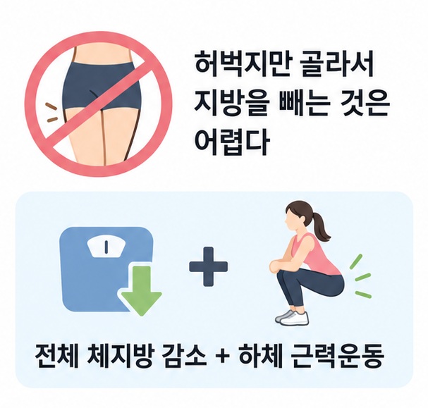 빠르게 걷기 자전거 스쿼트 런지 식사 조절이 전체 체지방 관리와 하체 근력에 어떻게 도움이 되는지 비교한 표