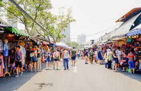 방콕 야시장 풍경