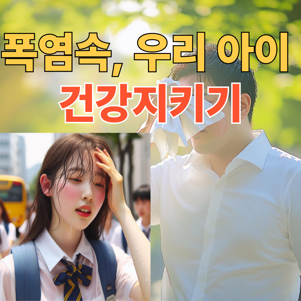 폭염속우리아이건강지키기