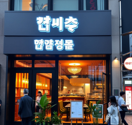 홍콩감성 단성무이 강남점그림