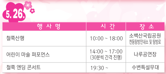 소백산 철쭉축제