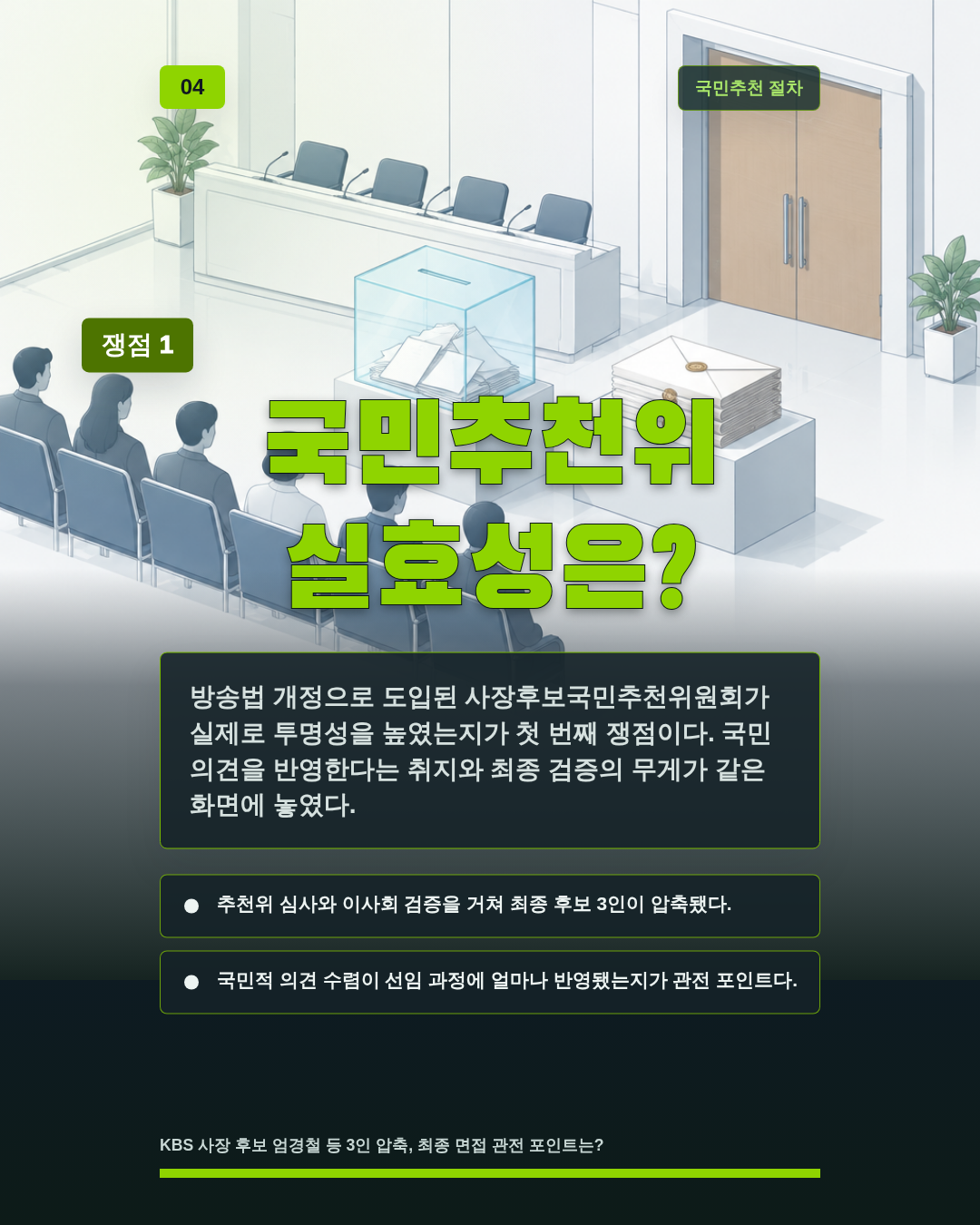 국민추천위 실효성은?