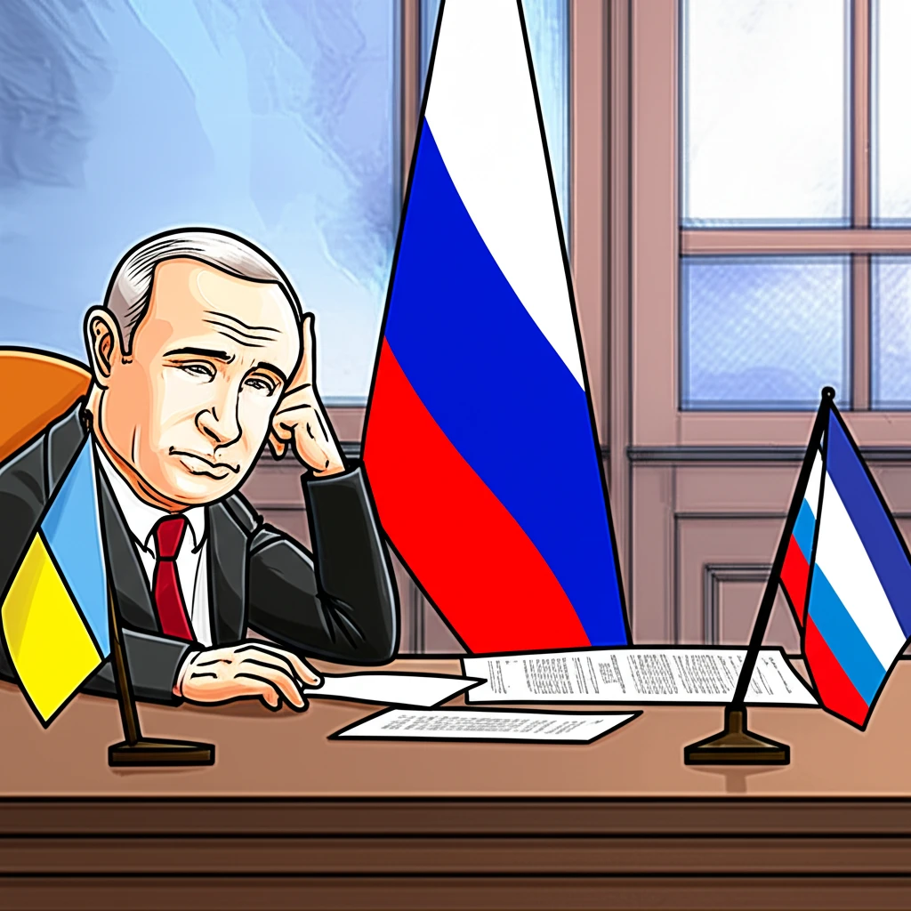 푸틴 휴전 조건부 지지! 3년 전쟁,