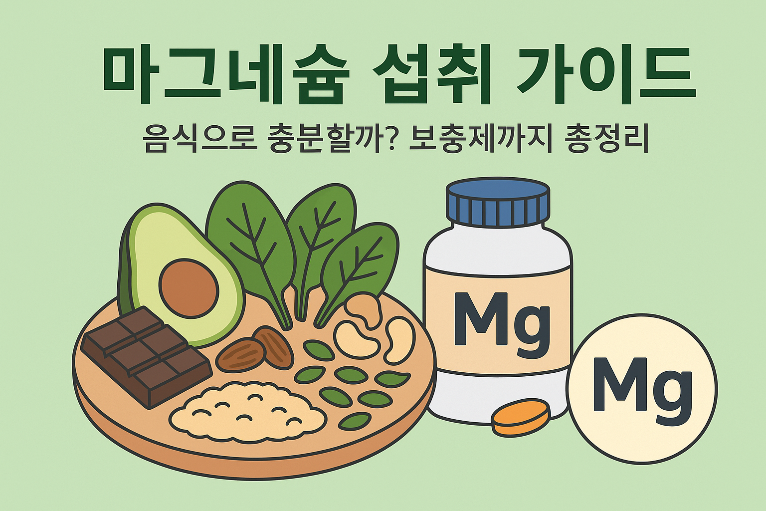 마그네슘 섭취 가이드