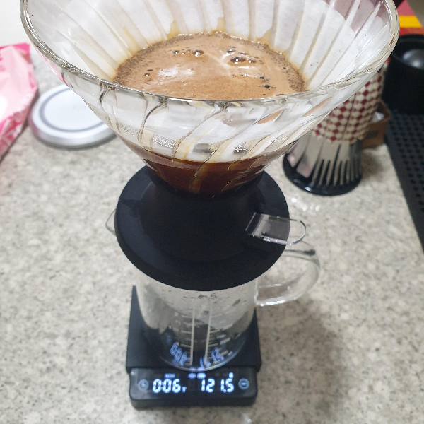 하리오 스위치를 이용한 침지식 레시피 Feat.아브라함커피