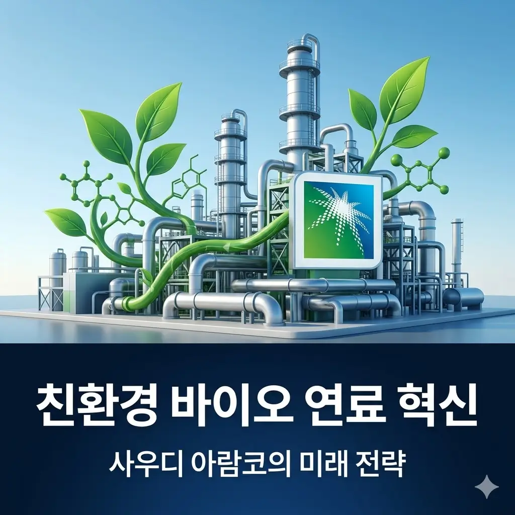사우디아람코 바이오 연료 혼합 기술의 미래와 에너지 전환 전략 분석