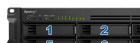 시놀로지 본체 부팅 LED
