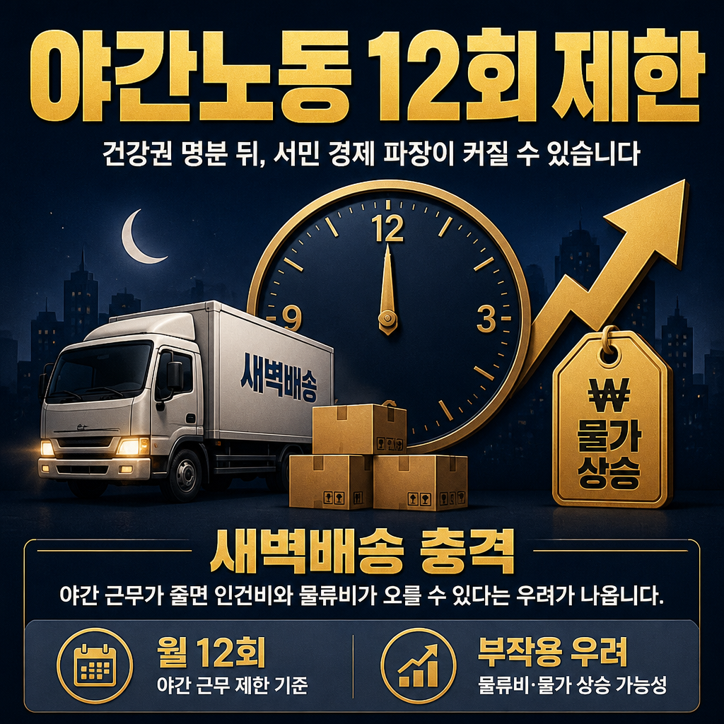 야간노동 12회 제한