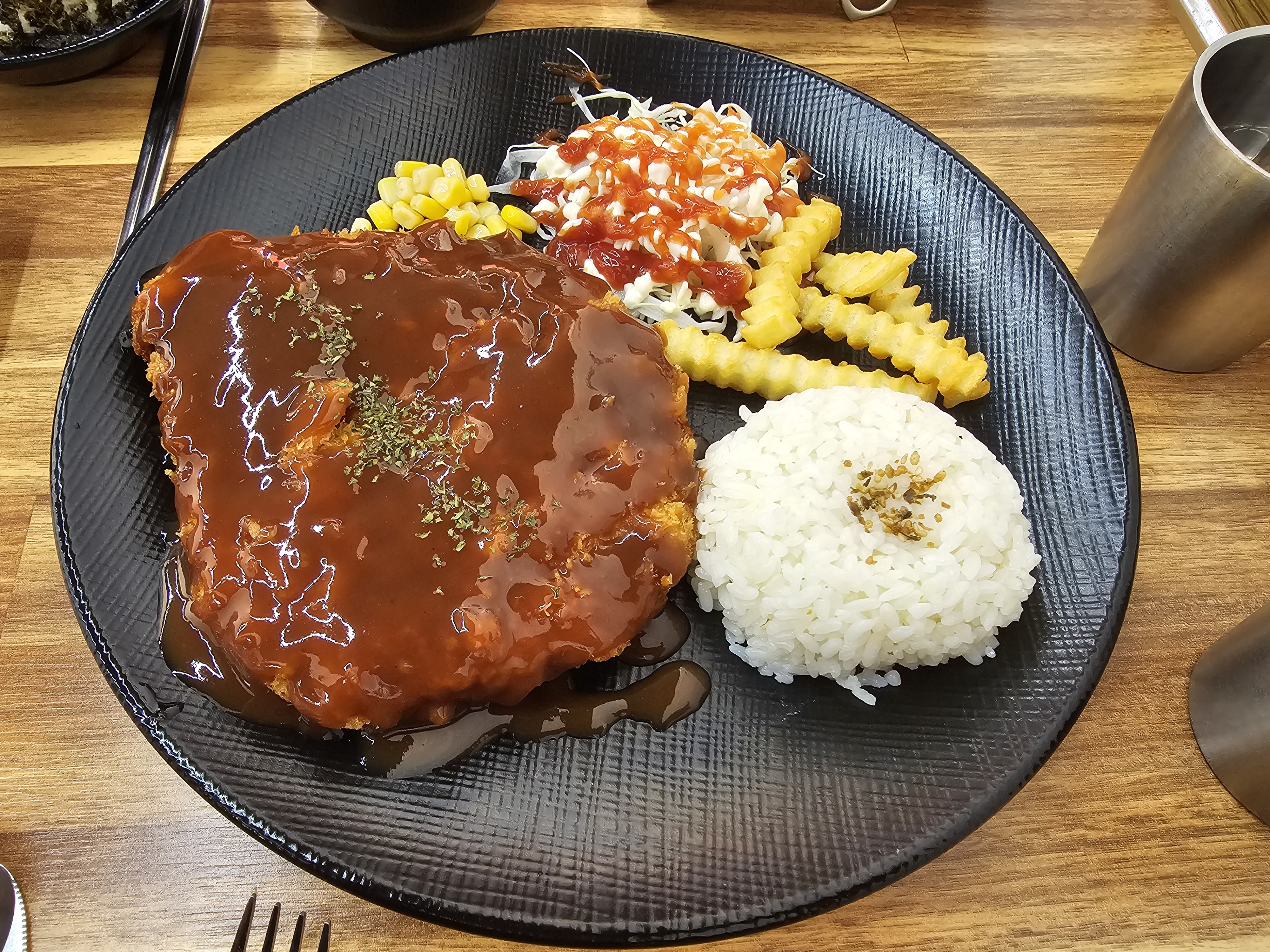 인천_중구_연안부두_은재매분식_돈까스