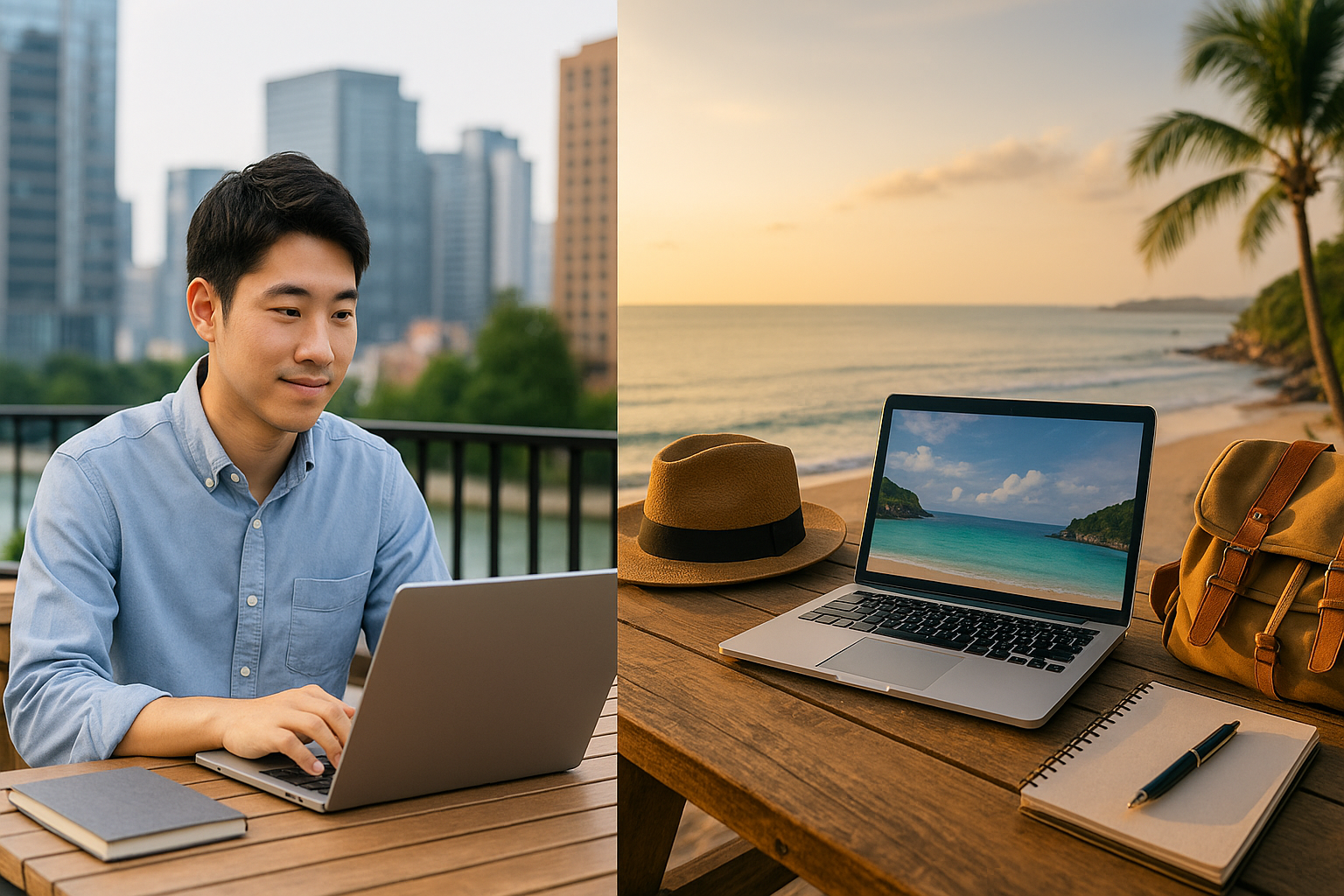 일과 여행을 동시에! 디지털 노마드 생활 준비 방법