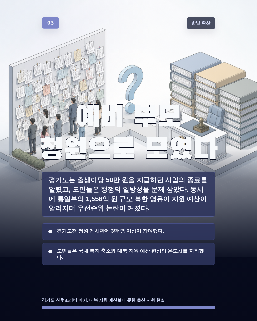 예비 부모 청원으로 모였다