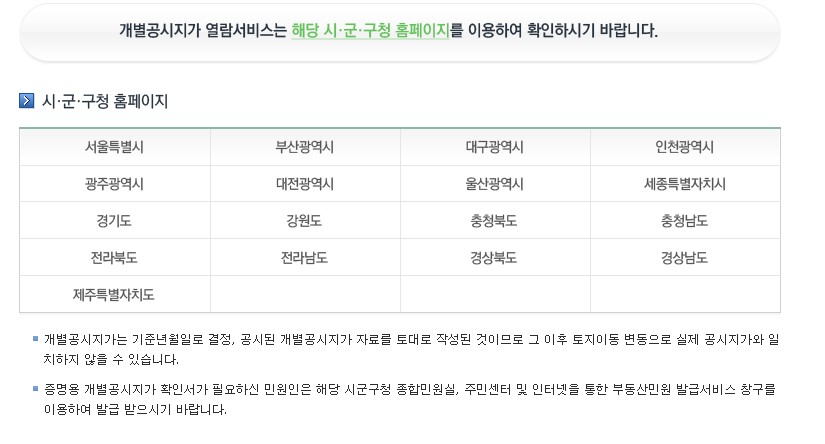 시군구청홈페이지