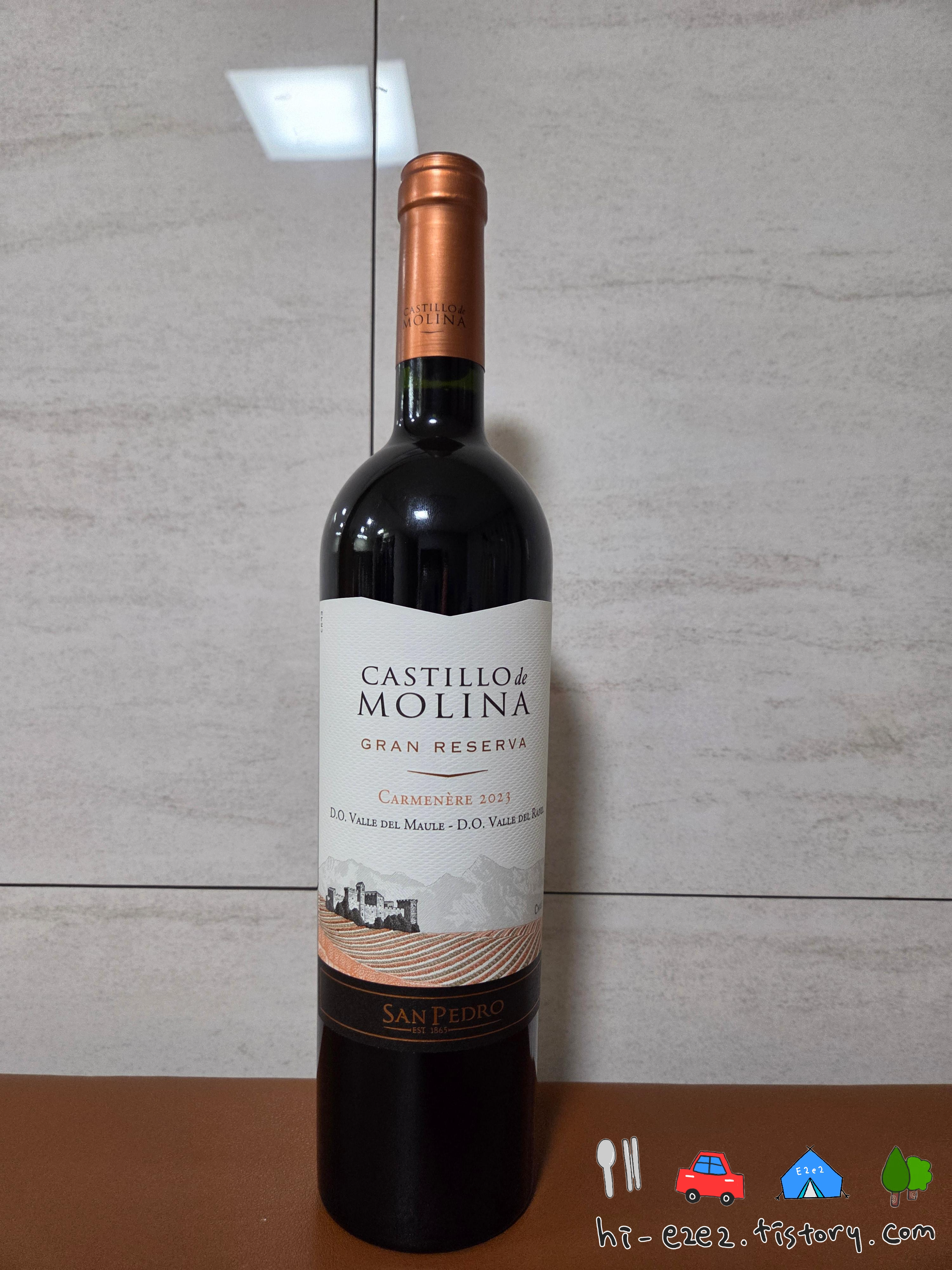 카스티요 데 몰리나 와인 정면 라벨