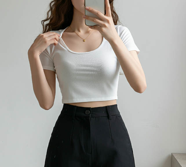 티셔츠 목 늘어남