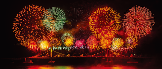 한국의 대표 불꽃놀이 축제 관련 사진