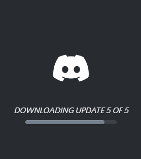 디스코드-설치-프로그램을-실행하는-중