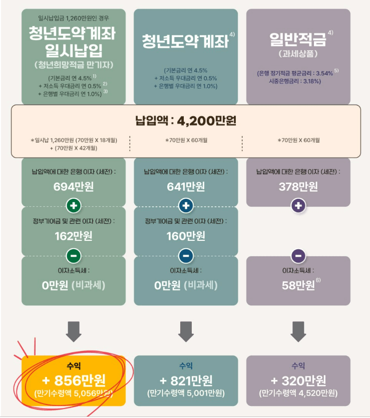 청년도약계좌 전환 시 혜택(출처: 금융위원회)