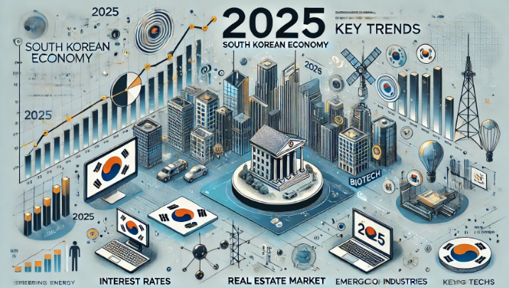 2025년 한국 경제 키워드는 금리, 부동산, 신산업 성장 분석 관련 이미지