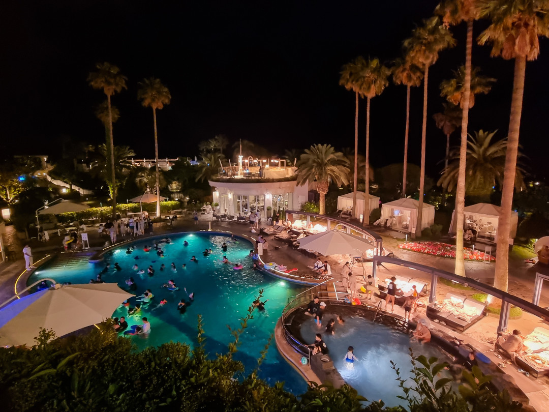 신라호텔 야간 공연