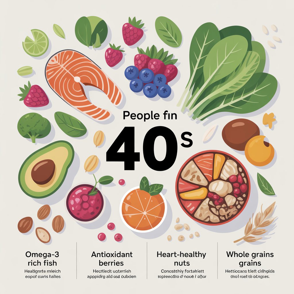 40대에 꼭 먹어야 할 음식 BEST 5 - 지금부터 10년이 달라집니다