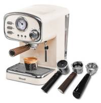 위즈웰 에스프레소 반자동 커피머신 + 필터 3종, WC5013Y(옐로우베이지)