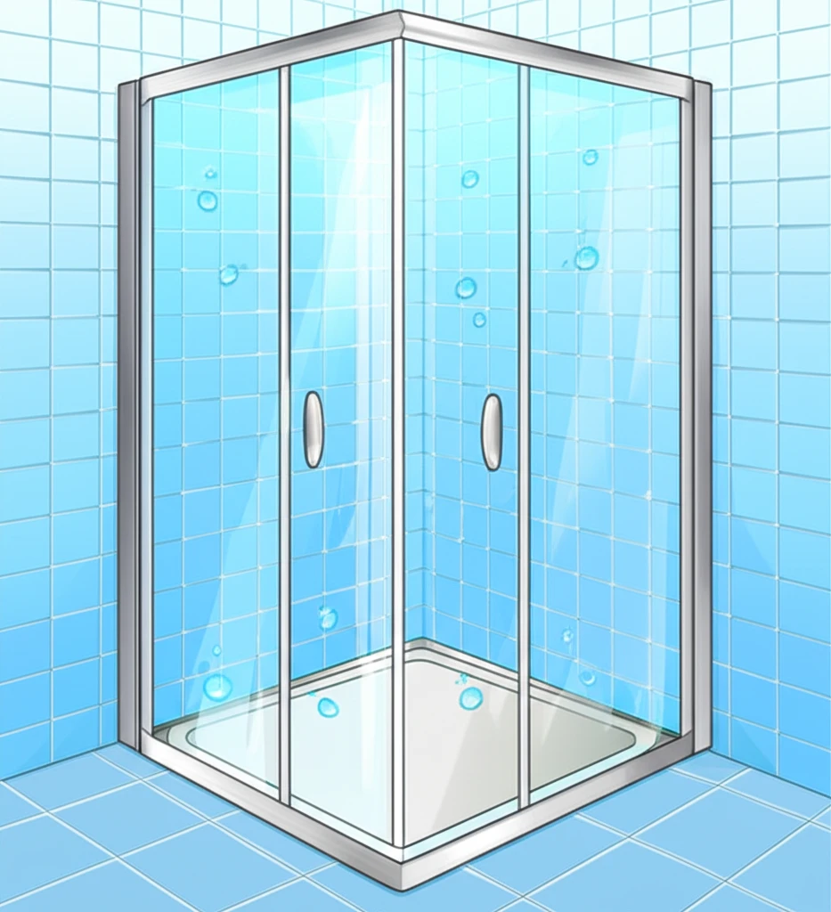 샤워부스 물때 제거 및 예방: 쾌적한..